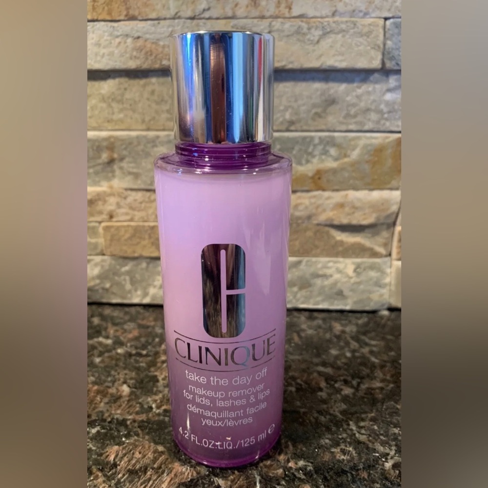 Clinique Take the Day Off Makeup Remover for Lids Lashes Lips 4.2oz 125ml New!